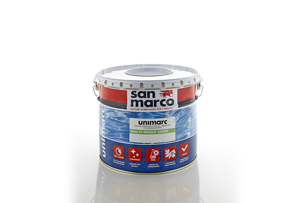 Unimarc smalto murale lucido